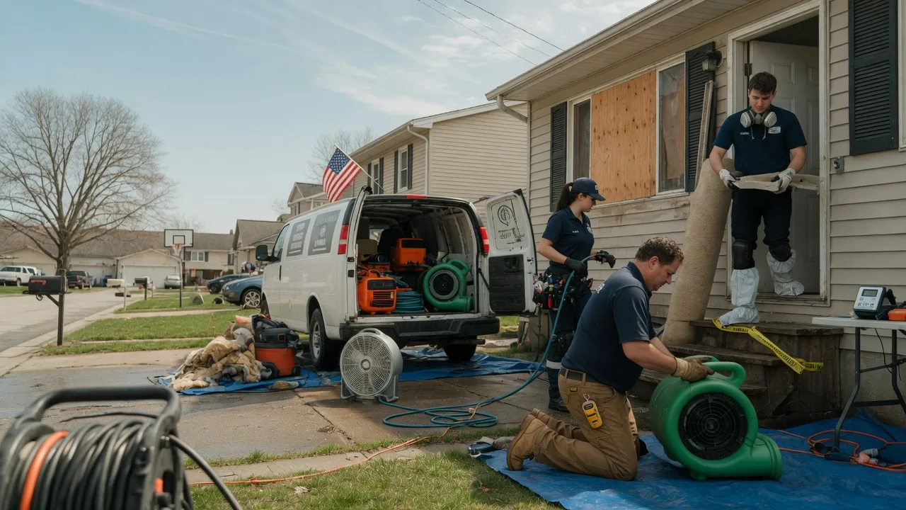 Water Damage Restoration in Carnegie, PA near me